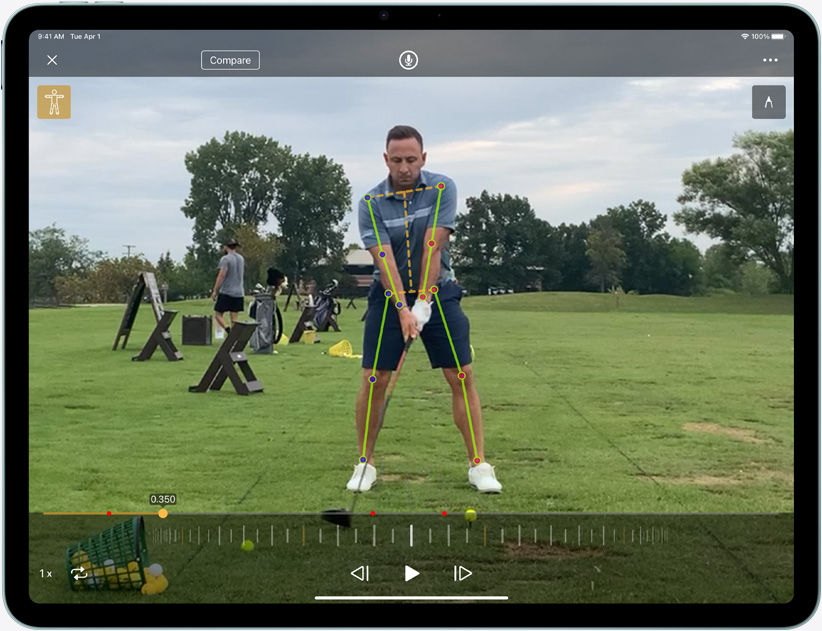 iPad Air, dispunere orizontală, prezentând Neural Engine