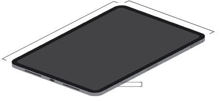 Dimensiunile iPad Pro de 11 inchi